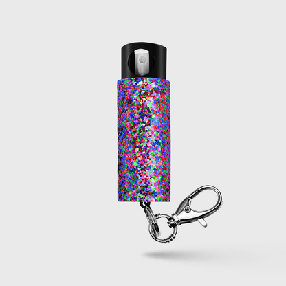 Pepper Spray With Stylish Rhinestone Design & Keychain | Bling It On