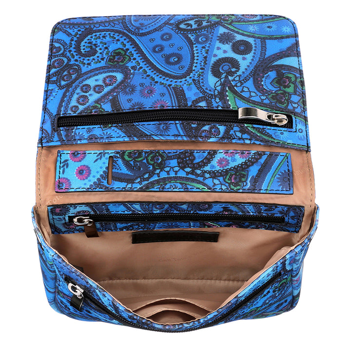 GTM-15 Paisley Crossbody Organizer