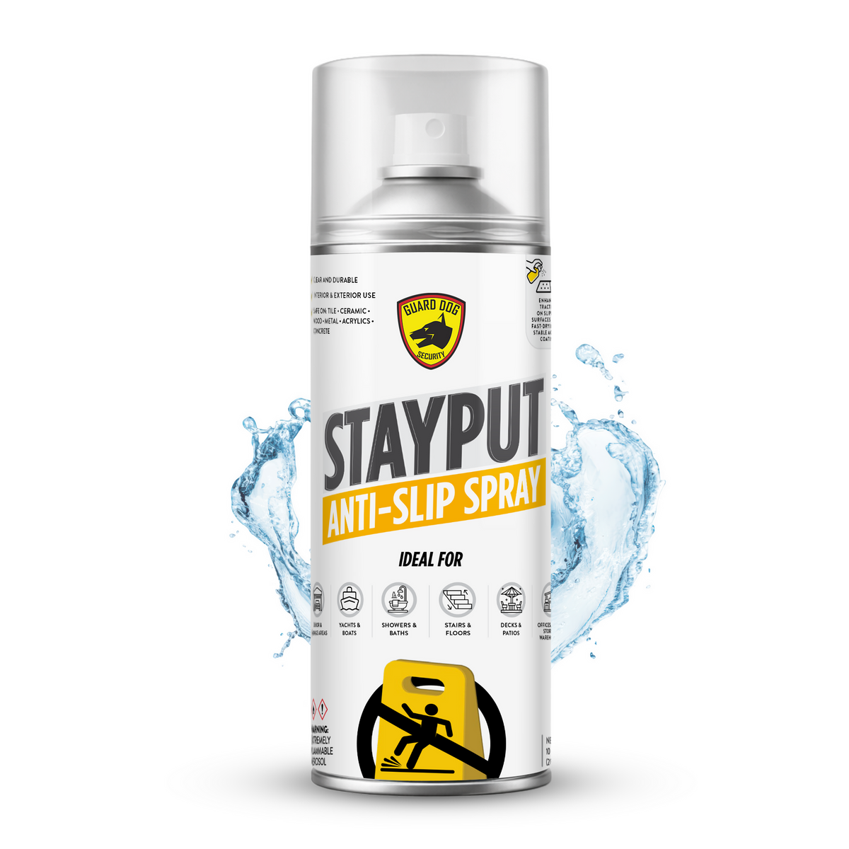 GD StayPut Anti-Slip Spray – Clear Grip Coating for Slippery Surfaces