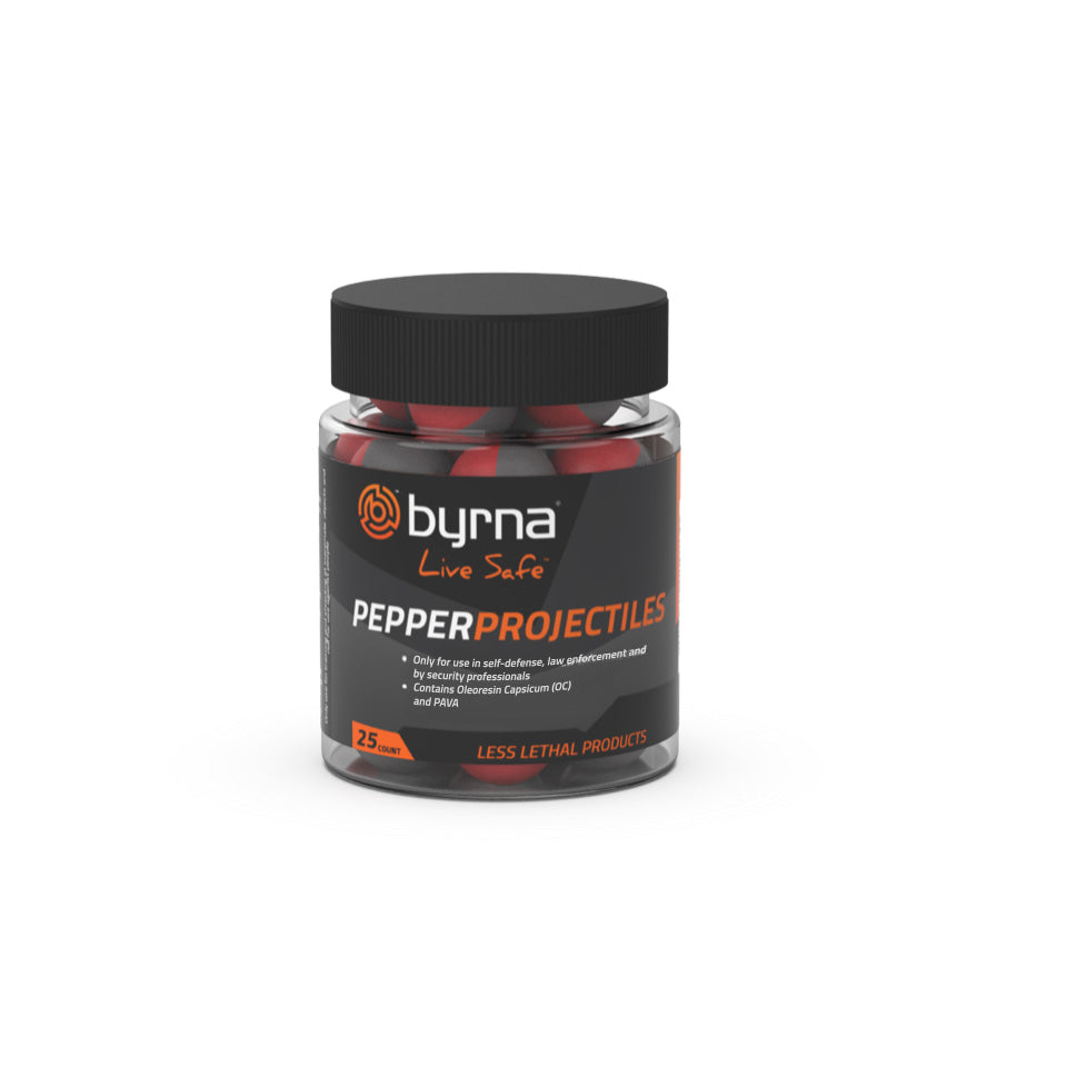 Byrna 0.68 CAL Pepper Projectiles (25 Count)