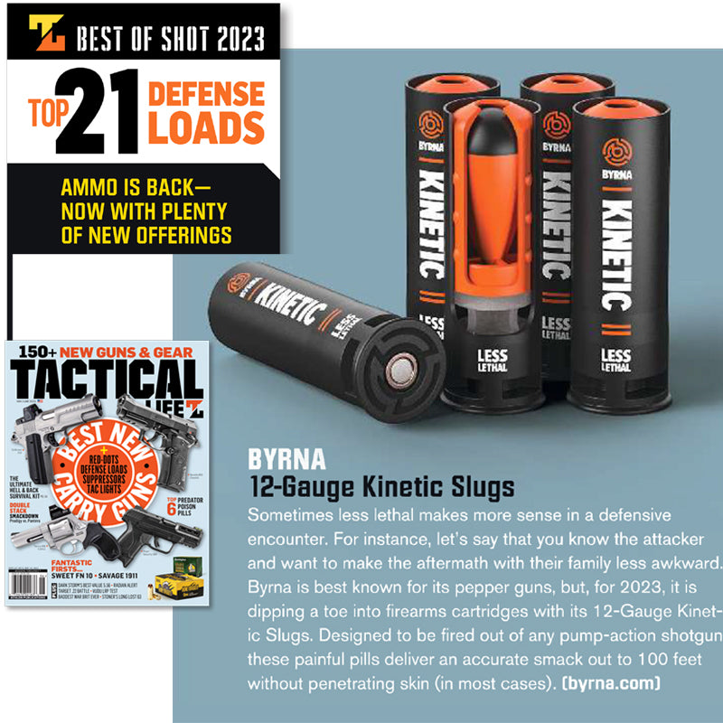 Byrna 12 Gauge Shotgun Kinetic Less Lethal (10 Ct)
